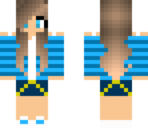 blue girl