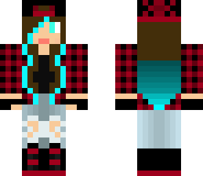 tomboy with plaid shirt