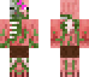pigman with pink bow