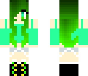 green gamer girl