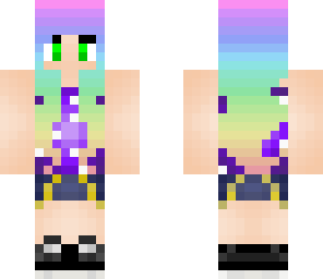 rainbow galaxy shirt girl