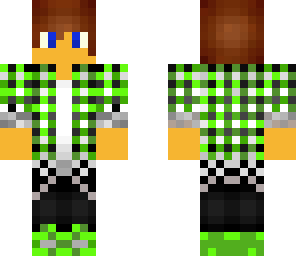 green shirt boy