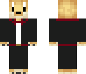 doge in tux