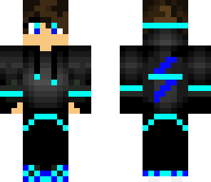 cool girl blue