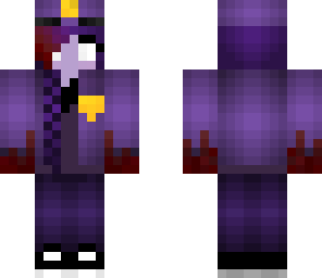 bloody purple girl