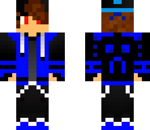 blue girl