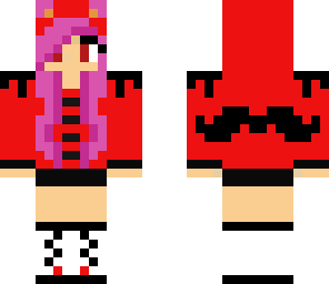 red hooded girl