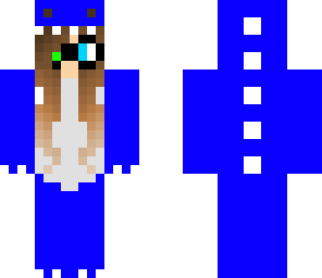 blue dinosaur girl