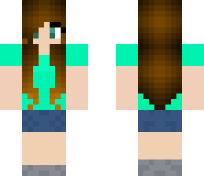teal girl