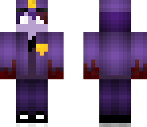 bloody purple guy