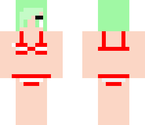 green hair