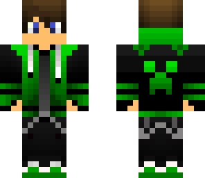green gamer boy