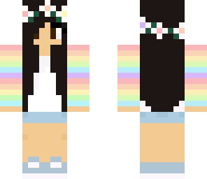 rainbow girl
