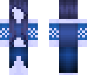 blue girl