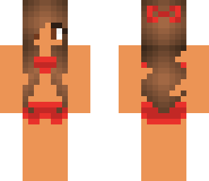 red bikini girl