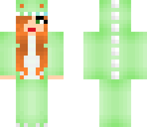 mint dinosaur onsie