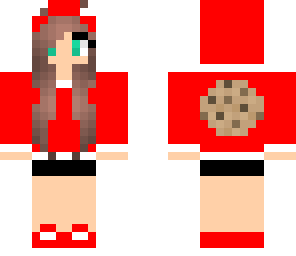 red cookie girl