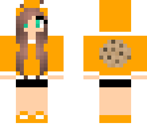 orange cookie girl