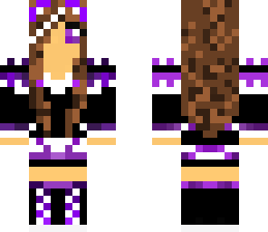 purple fox girl thing