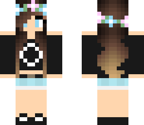 flower crown girl
