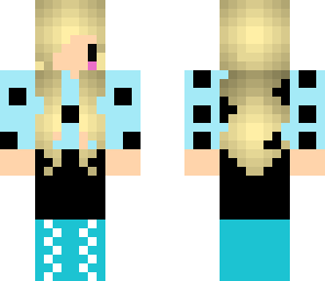 polka dot girl