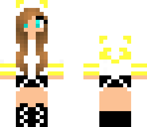 yellow panda girl