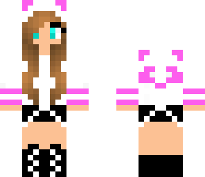 pink panda girl
