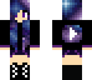 galaxy girl cute