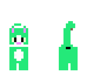 green cat