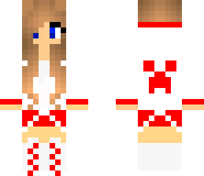 red creeper girl