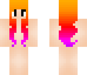 sunset style rainbow base girl