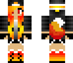 fire wolf girl
