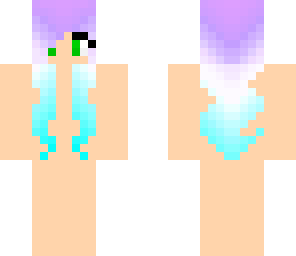 ombre purple-blue hair base