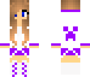 purple creeper girl