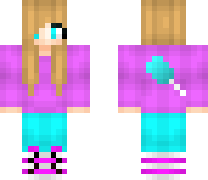 cotton candy girl