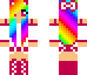 rainbow girl