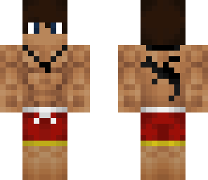 muscly life guard