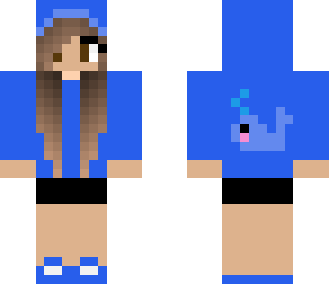 cute whale girl