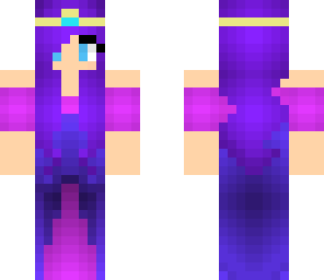 purple 'n' blue princess