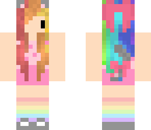 chibi nyan cat girl