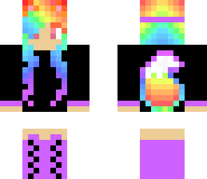 rainbow wolf
