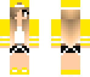 yellow causual girl