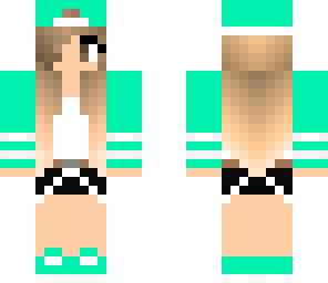 teal causual girl