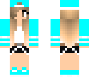 light blue causual girl