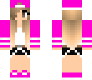 pink causual girl