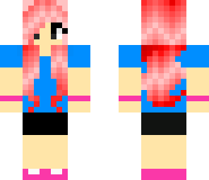 sporty pink head