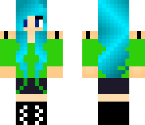 green girl