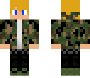 camo teen blonde