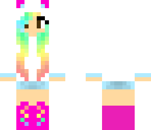 rainbow girl