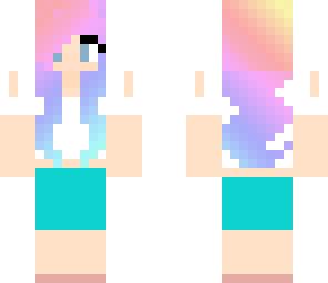 rainbow girl by g